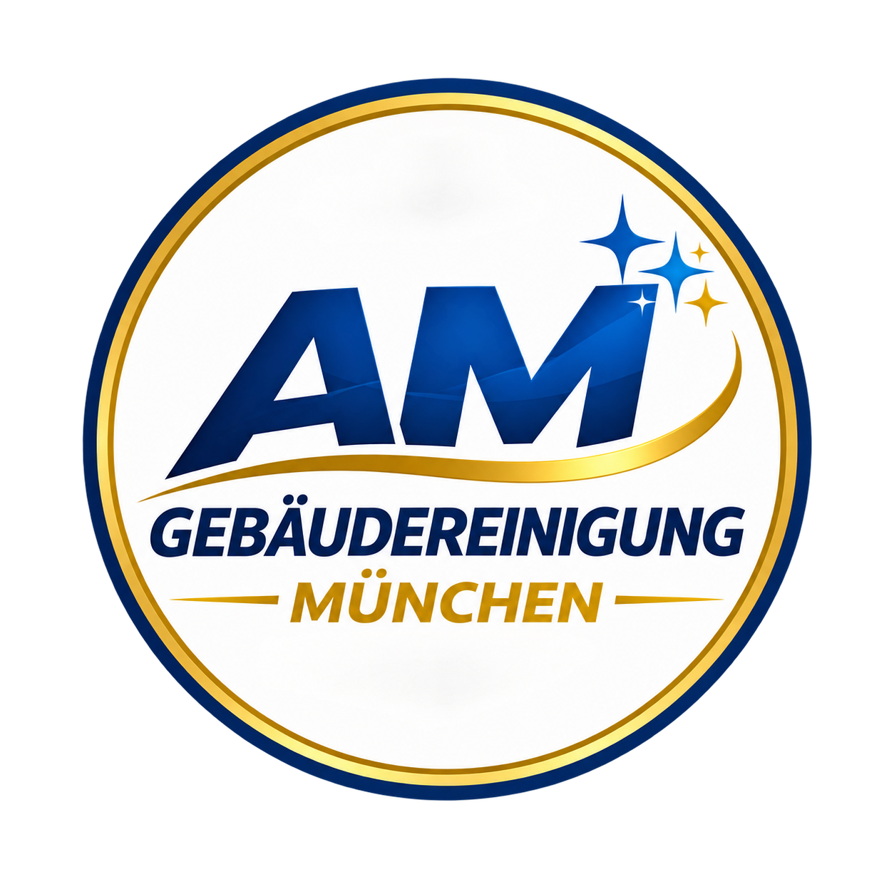 AM Gebäudereinigung München – Logo